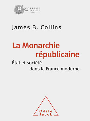 cover image of La Monarchie républicaine